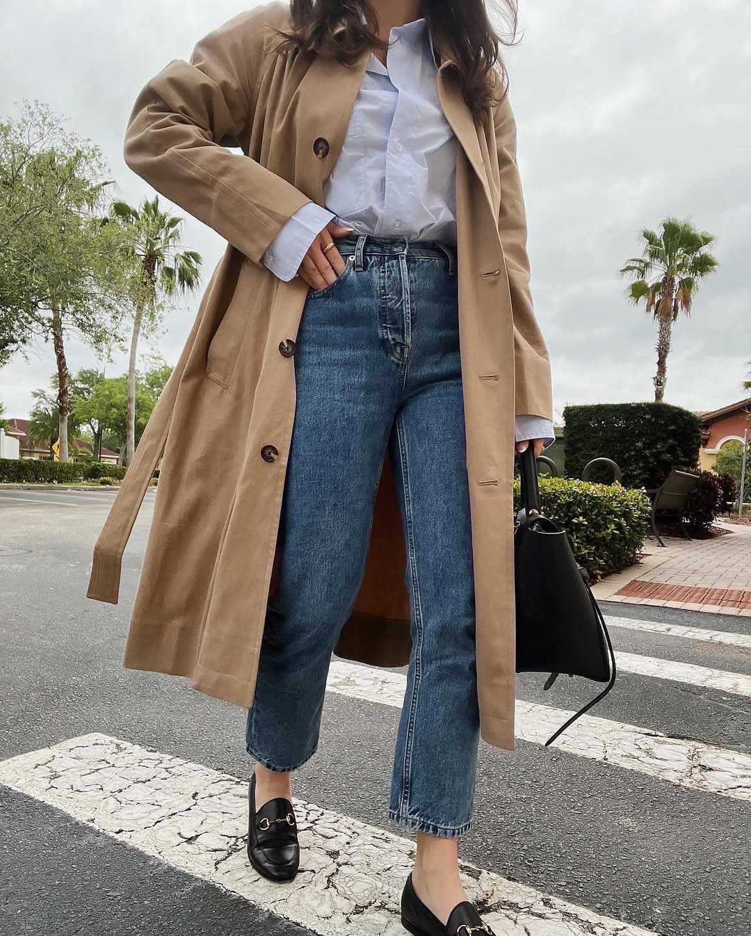 Bootcut Jeans and Penny Loafers