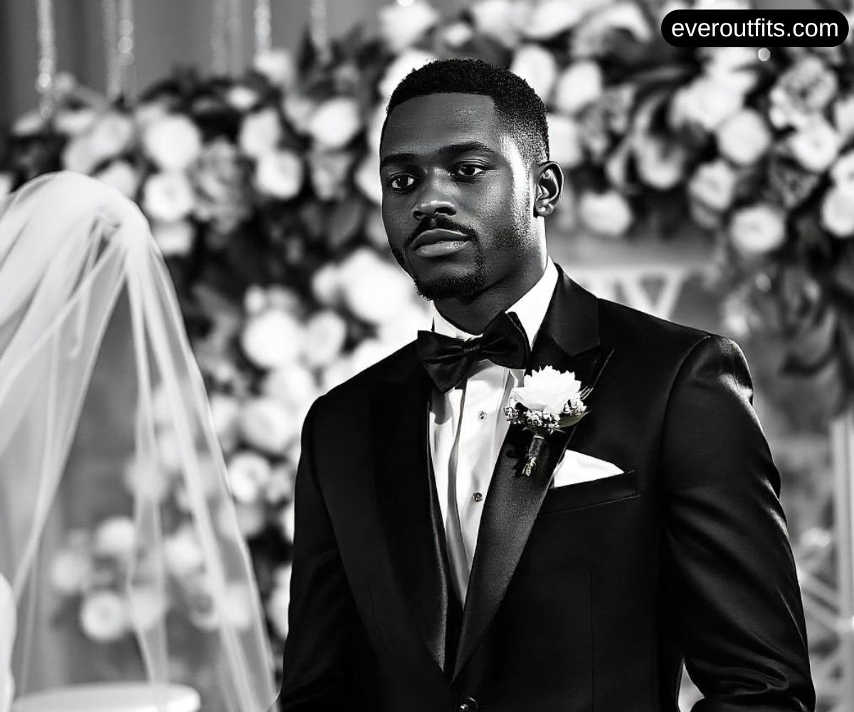 Classic Black Tuxedo Mens Wedding