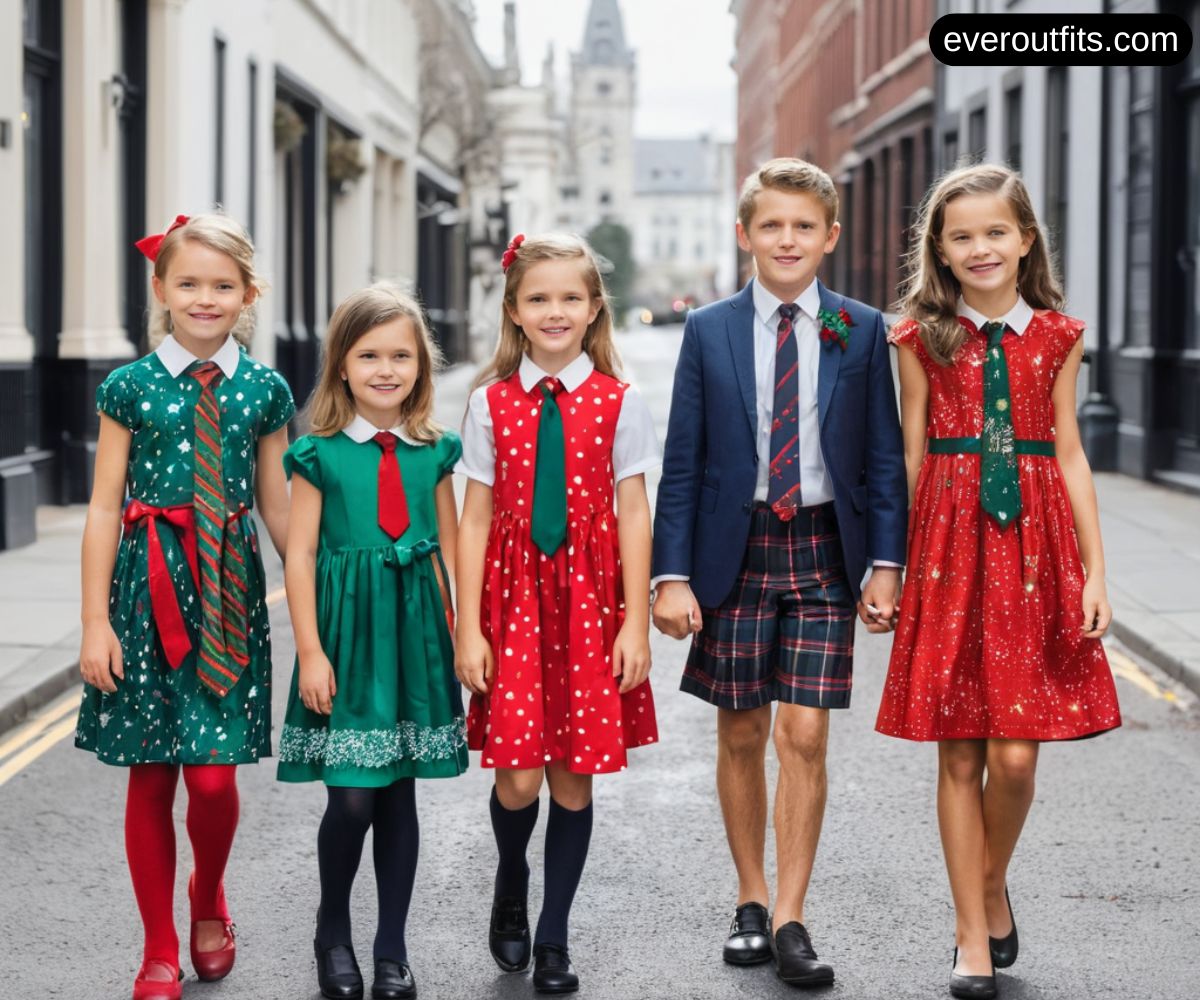 Festive Dresses and Ties