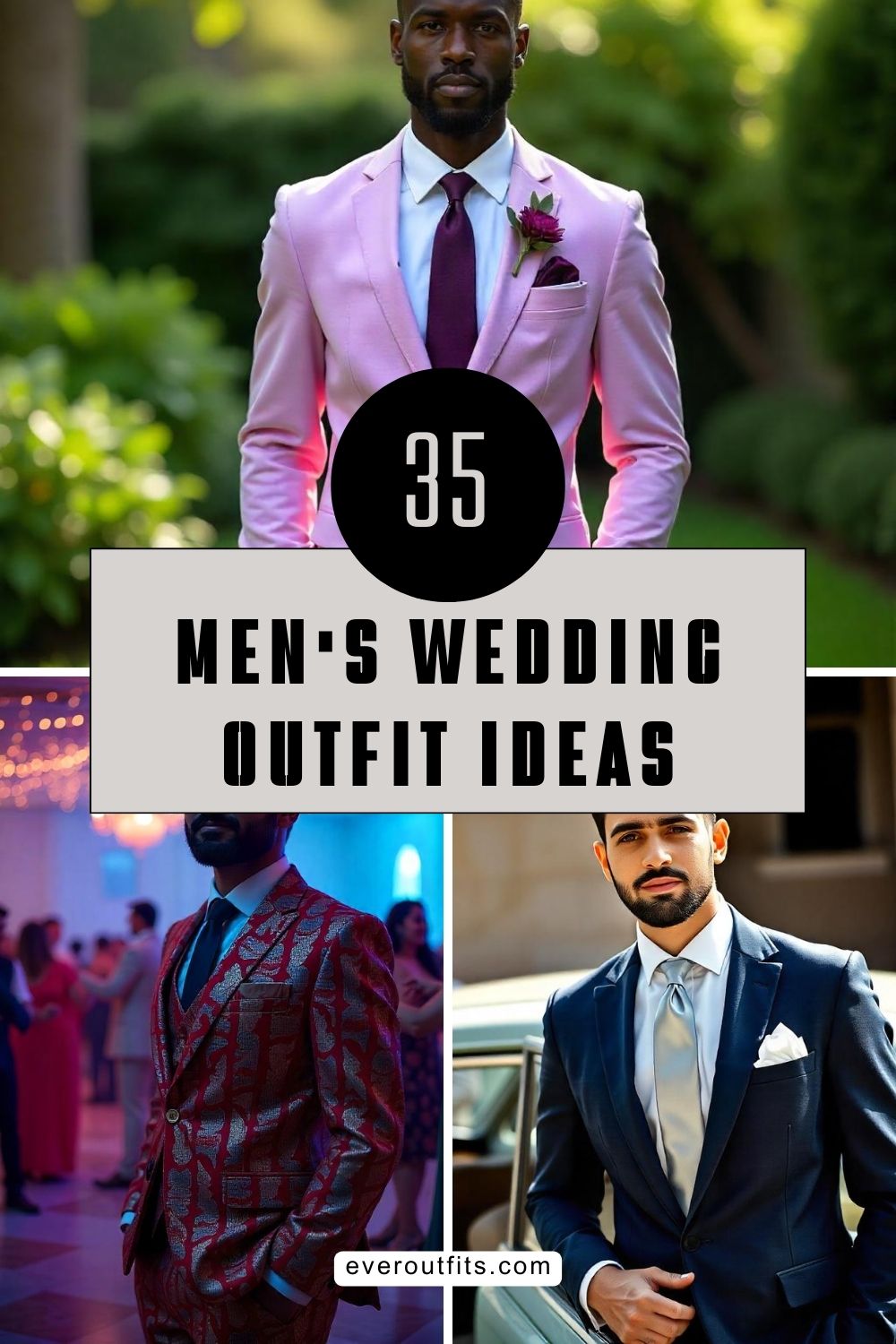 Men's Wedding Outfit Ideas