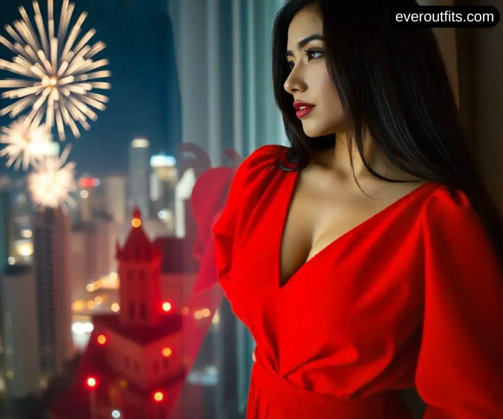 Bold Red Jumpsuit