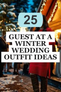 25+ Guest at a Winter Wedding Outfit Ideas