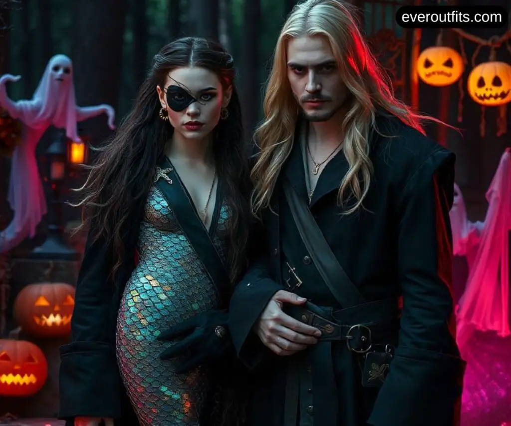 Pirate and Mermaid