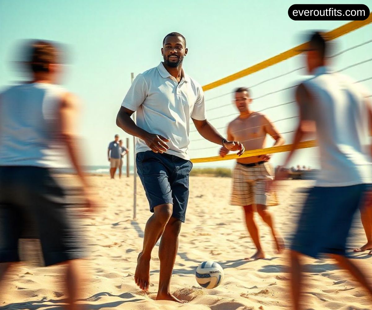 Polo Shirt and Bermuda Shorts