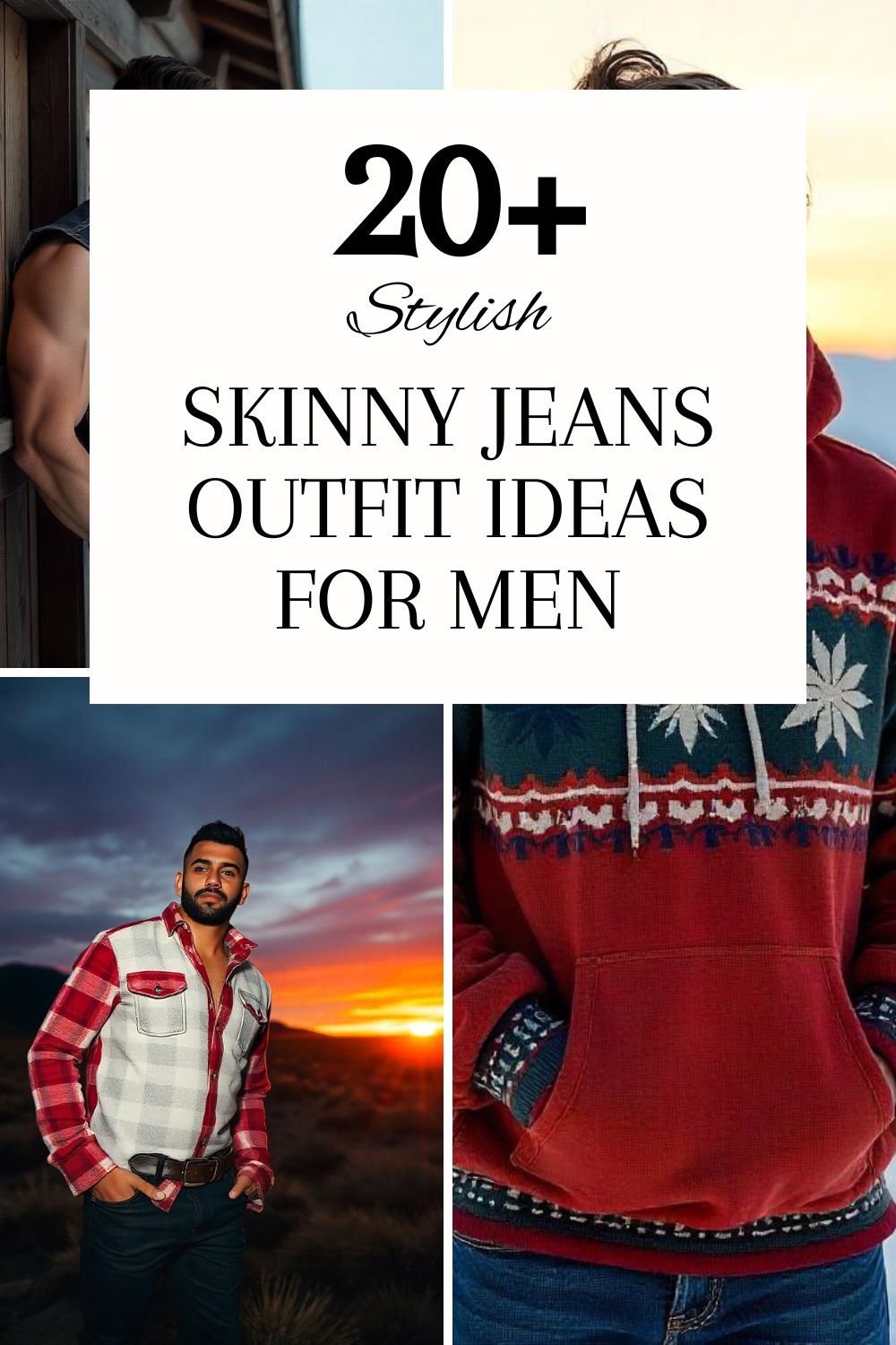 Skinny Jeans Outfit Ideas for Men