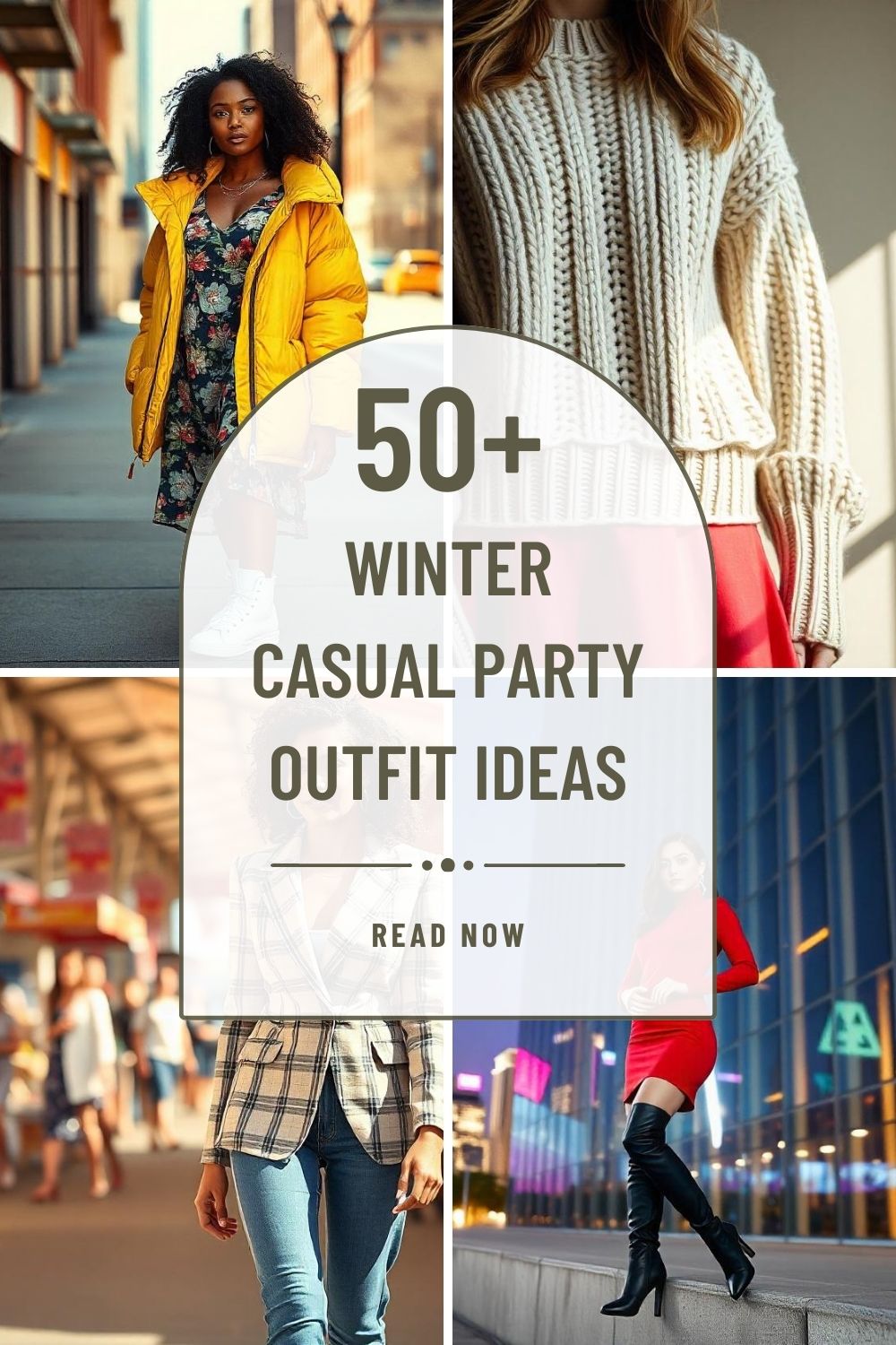 Winter Casual Party Outfit Ideas