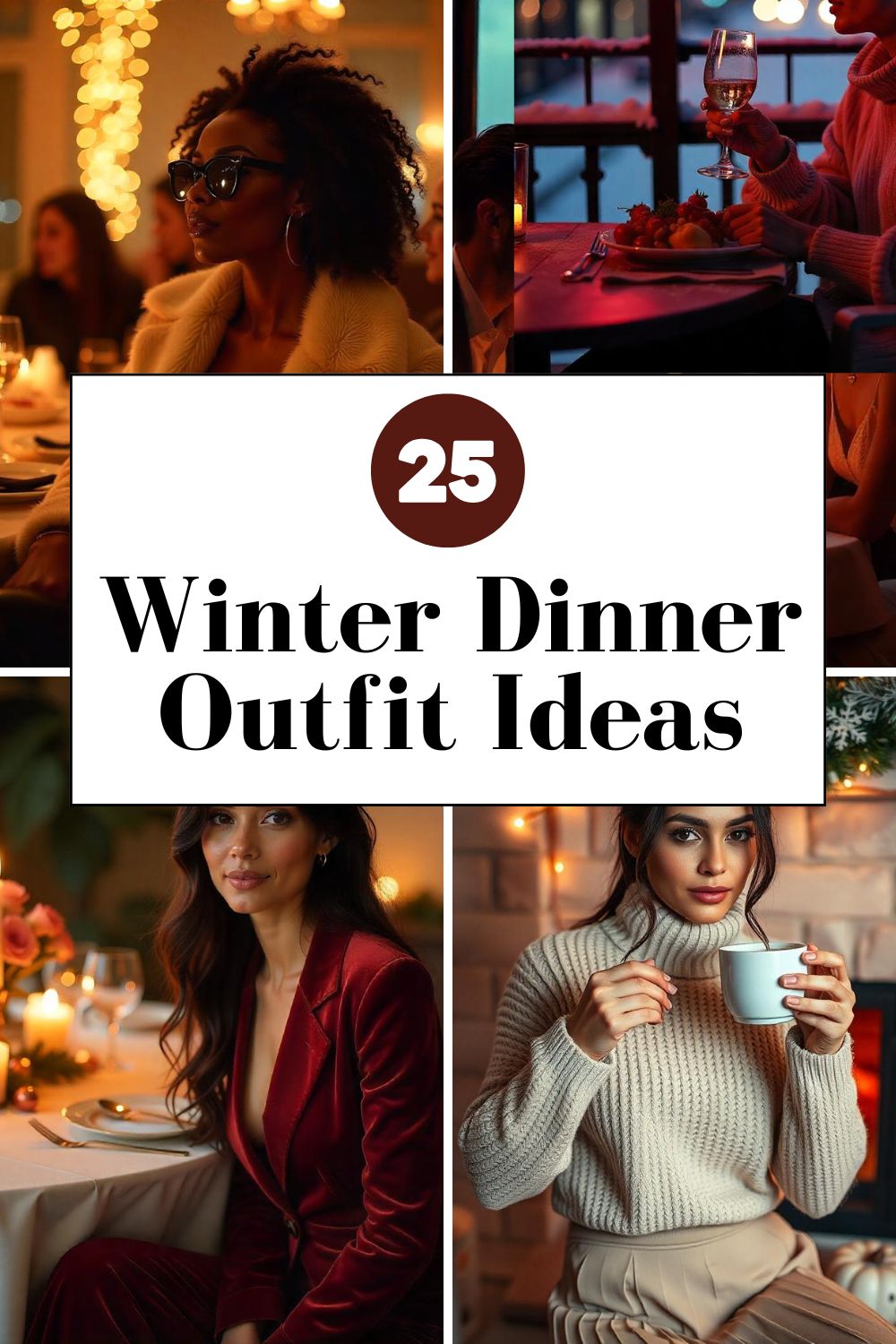 Winter Dinner Outfit Ideas