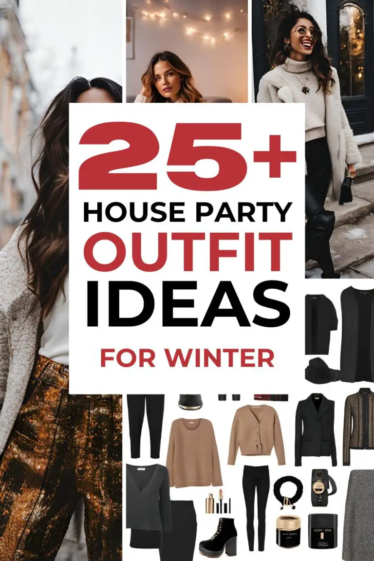 25+ Stylish House Party Outfit Ideas for Winter to Keep You Warm
