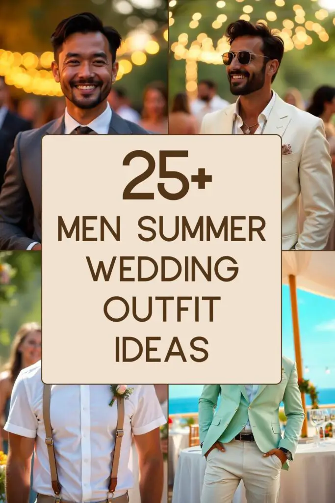 Mens Summer Wedding Ideas: Stylish & Sun-Kissed Ceremonies