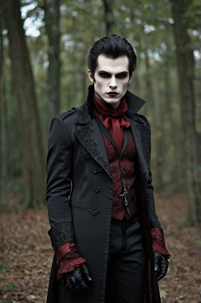 Vampire Robe Male 35+ Vampire Outfit Ideas Male – Best Looks for a Gothic, Elegant