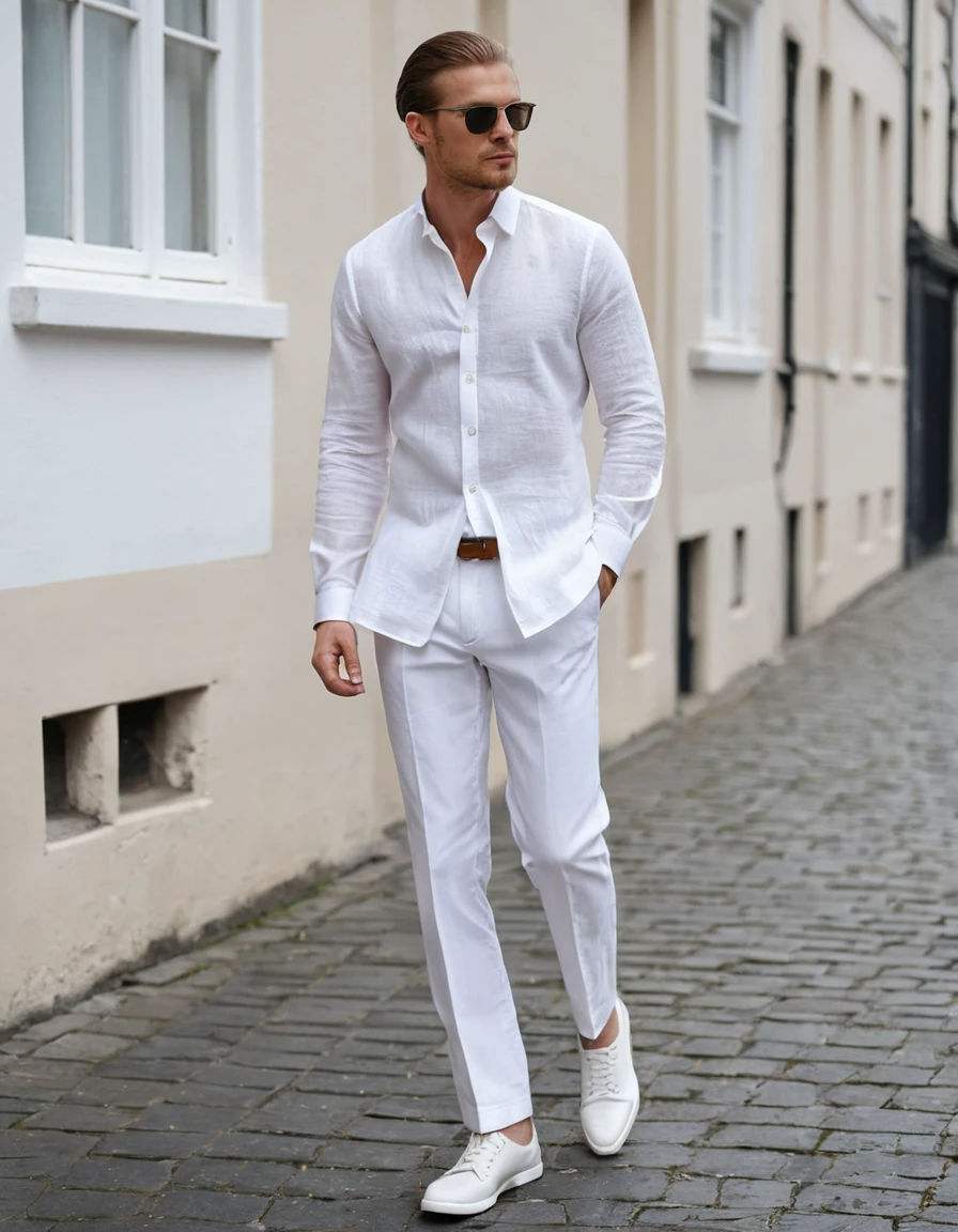 All White Party Men S Outfit Ideas