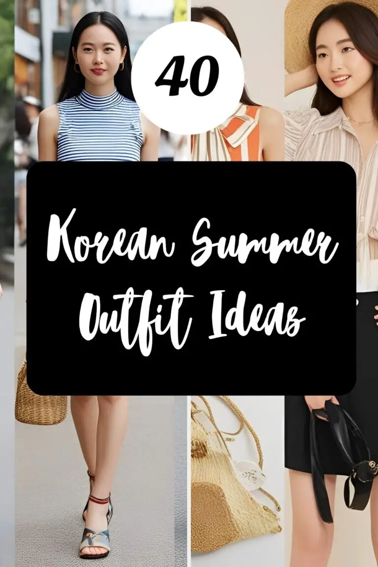 40+ Trendy Korean Summer Outfit Ideas for a Stylish Look