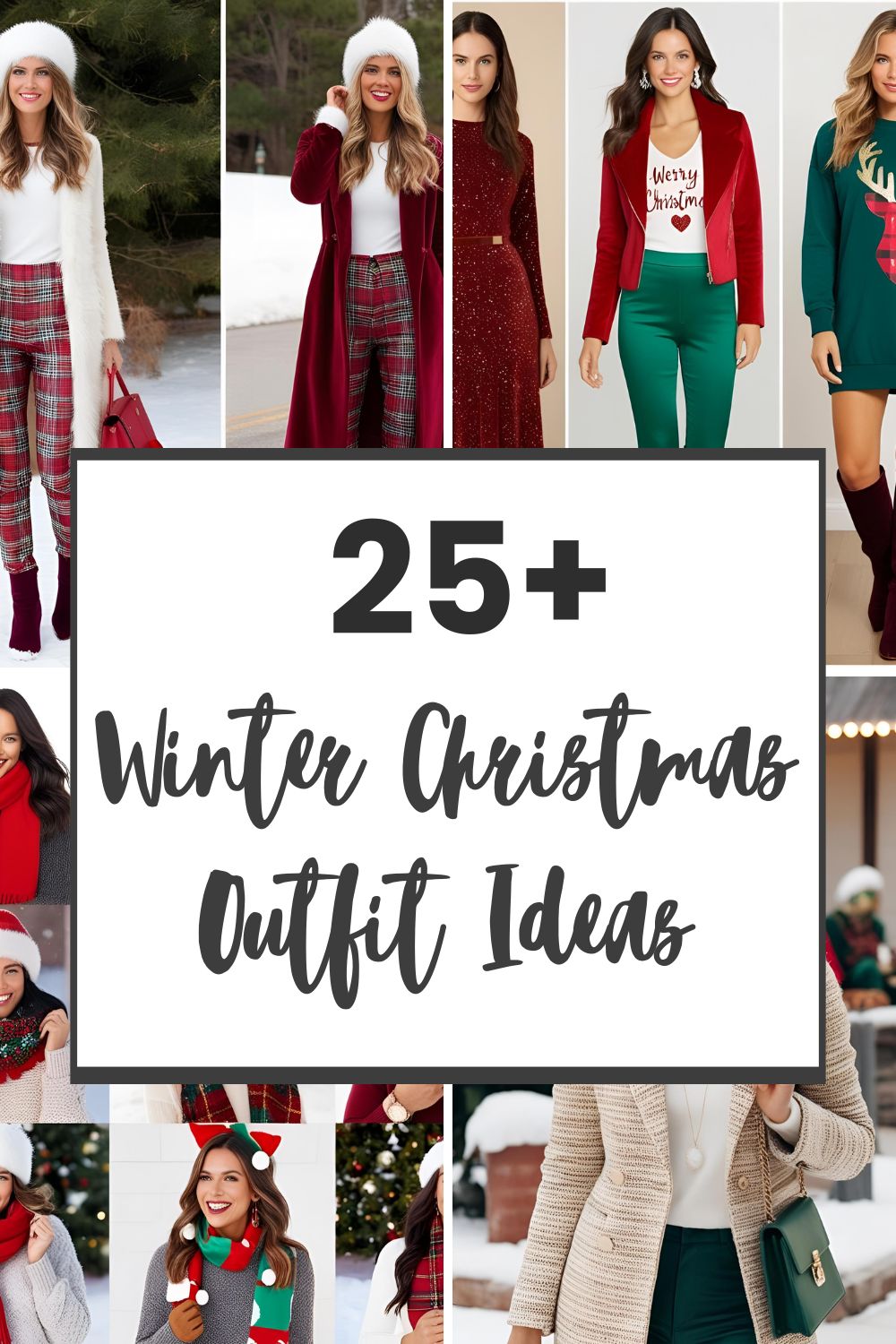 25 Winter Christmas Outfit Ideas To Keep You Warm And Stylish