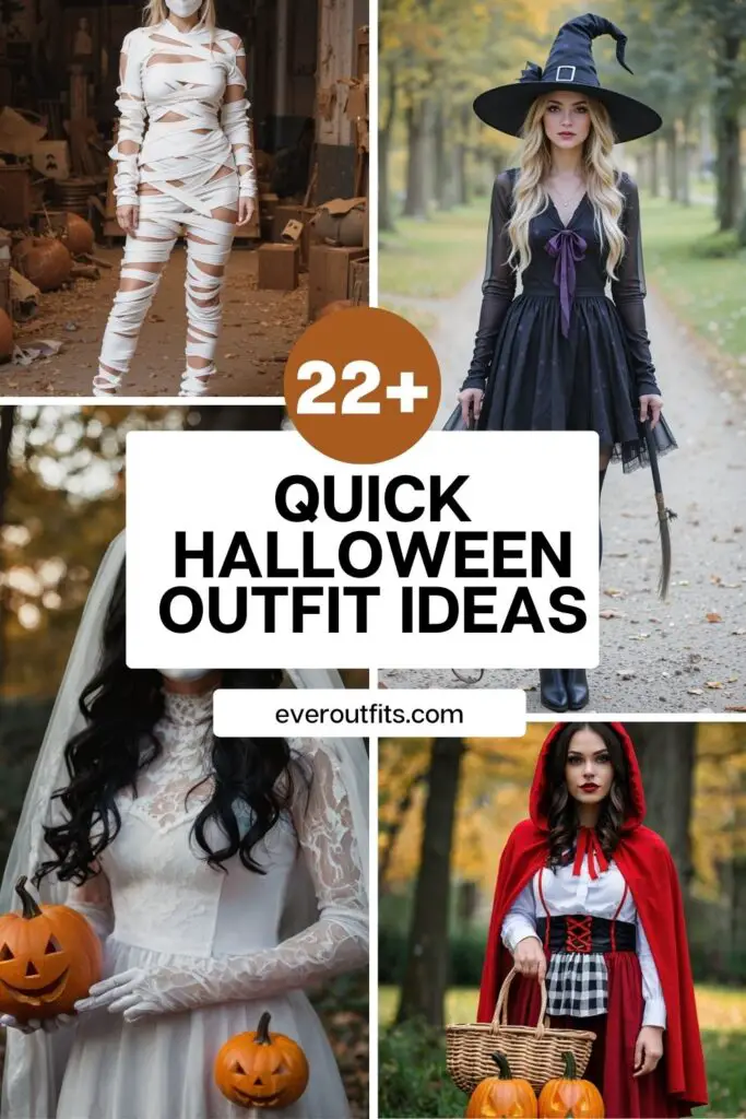 22+ Quick Halloween Outfit Ideas