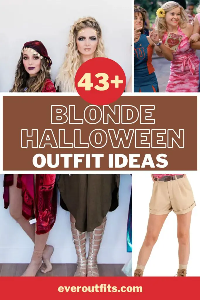 43+ Blonde Halloween Outfit Ideas