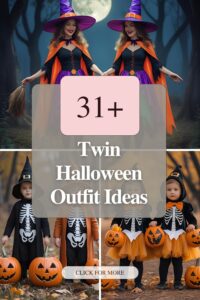 31+ Twin Halloween Outfit Ideas That Are Cute, Clever, and Creepy