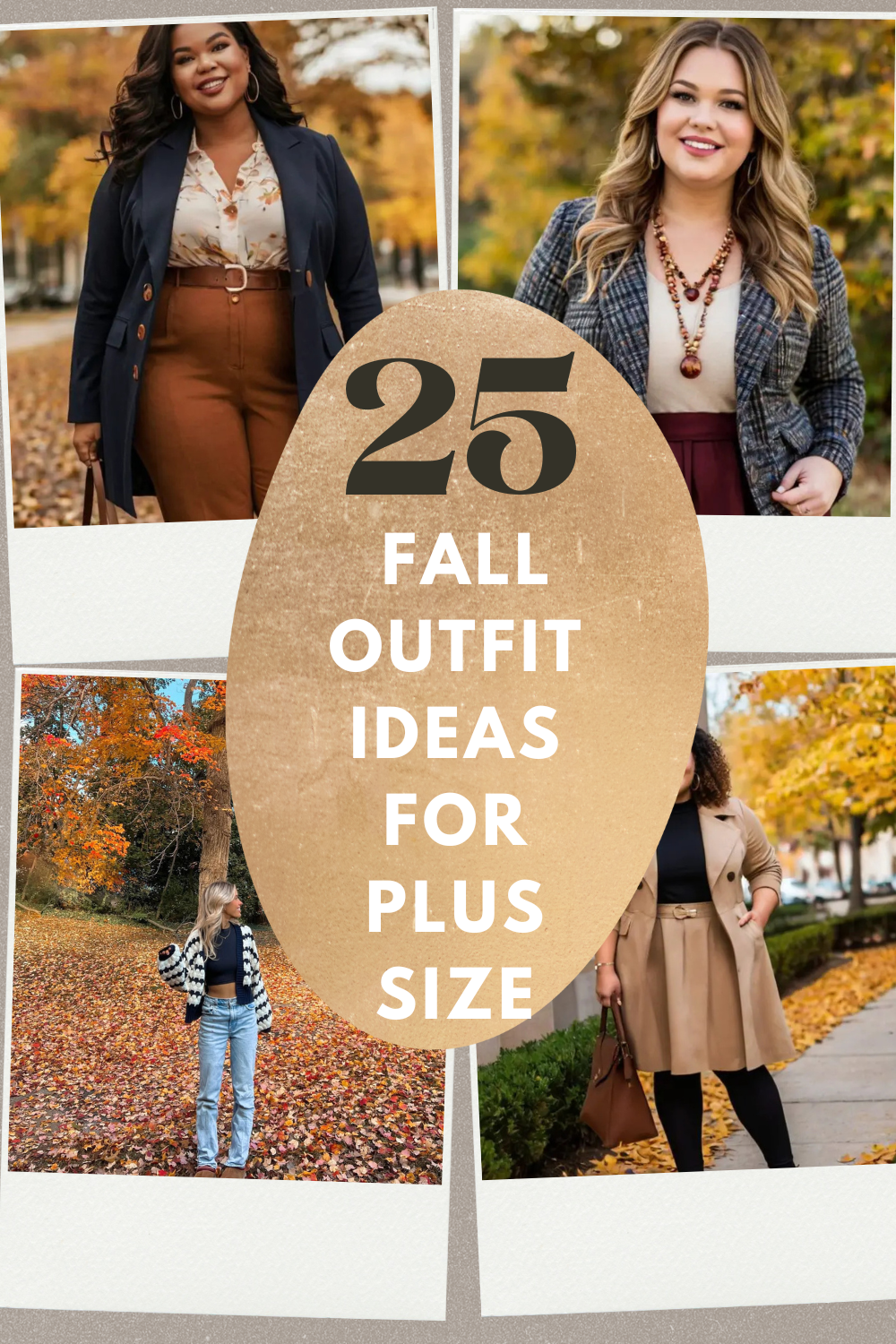 Plus Size Fall Collection 25+ Fall Outfit Ideas for Plus Size Women to Stay Chic and Cozy