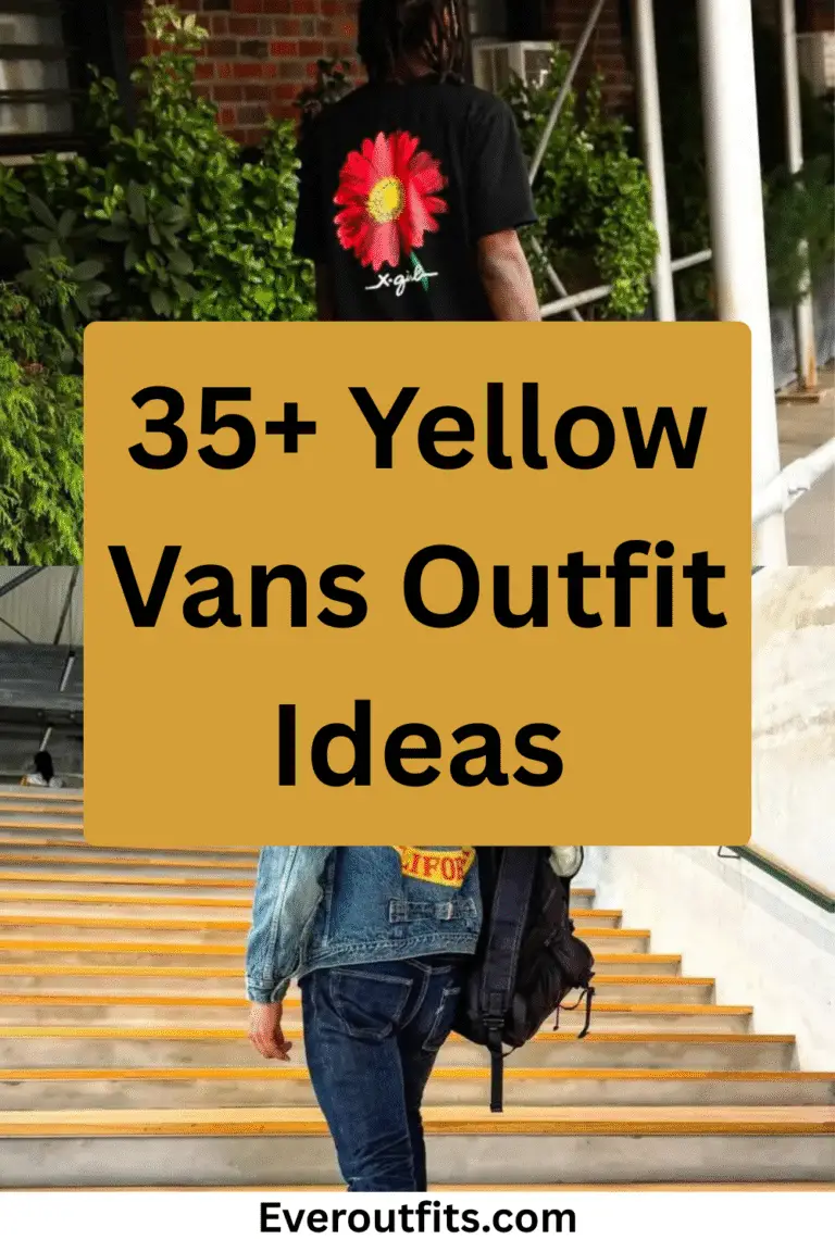 35+ Yellow Vans Outfit Ideas for a Bold and Stylish Look