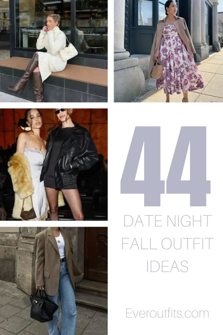 44+ Date Night Fall Outfit Ideas for a Stylish and Romantic Look